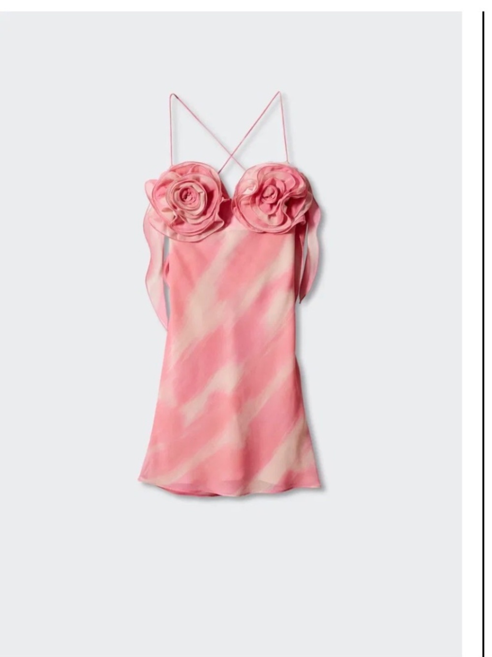 Mango Floral Slip dress